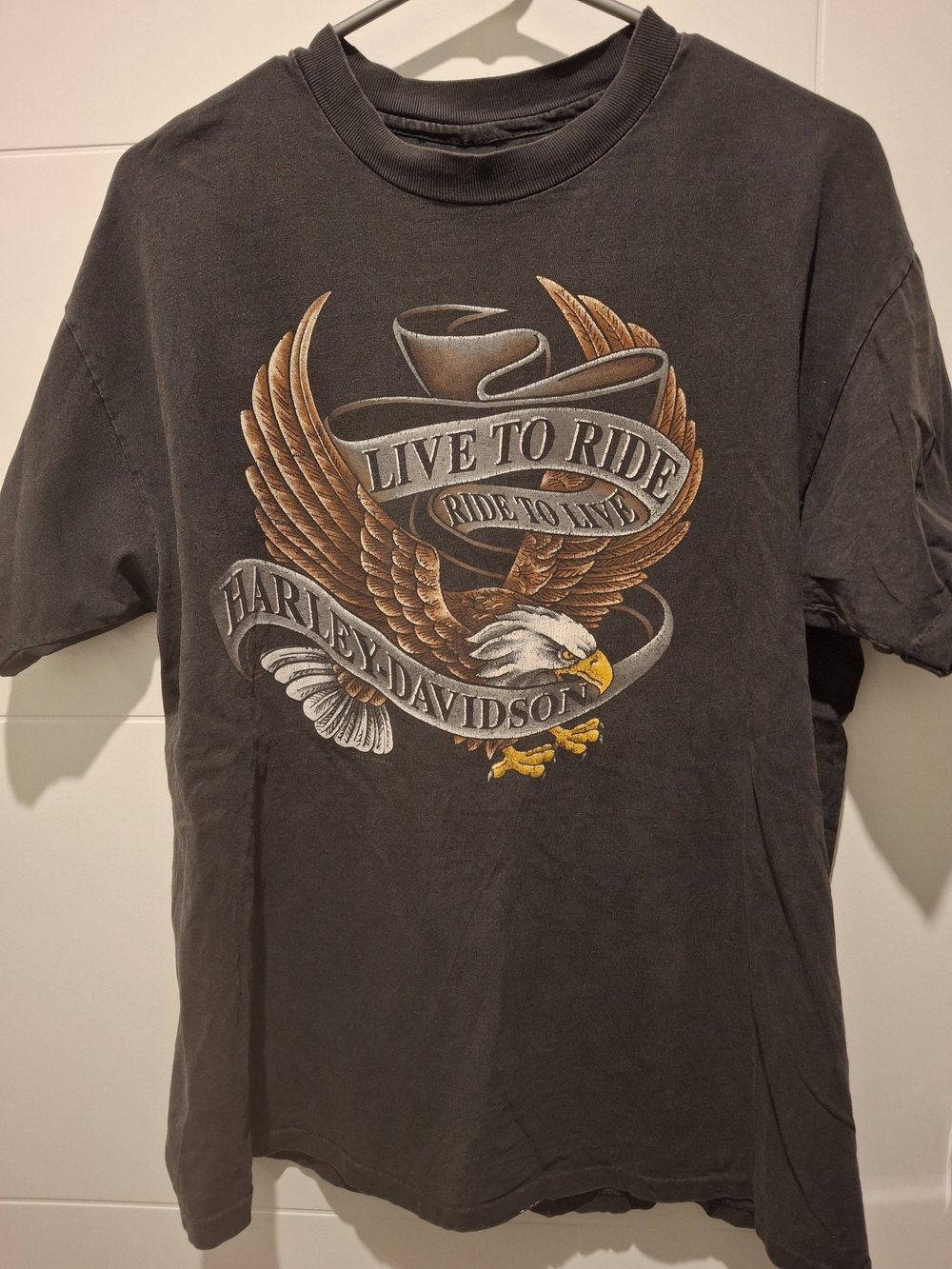 Harley-Davidson Black Eagle 'Live to Ride' Graphic Tee